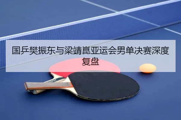 国乒樊振东与梁靖崑亚运会男单决赛深度复盘
